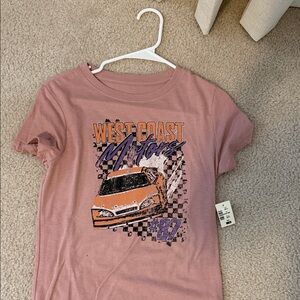 Aeropostale Kids Pink Graphic Tee